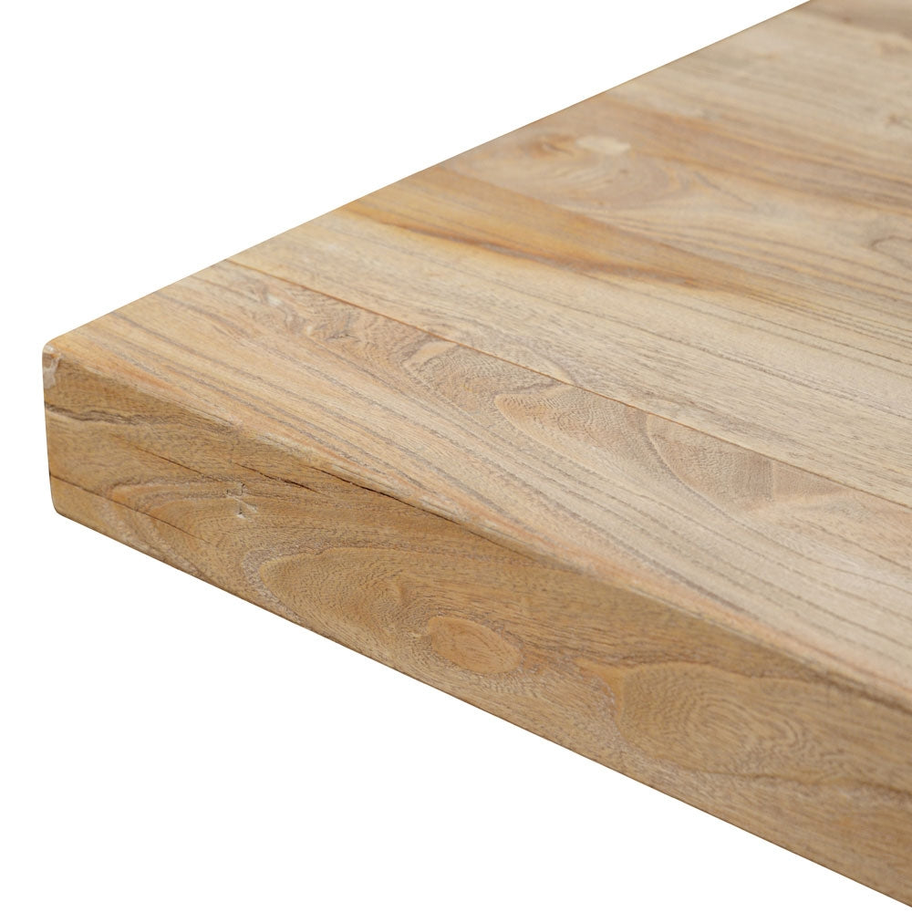 Reclaimed Siena Dining Table 2.4m - Rustic Natural