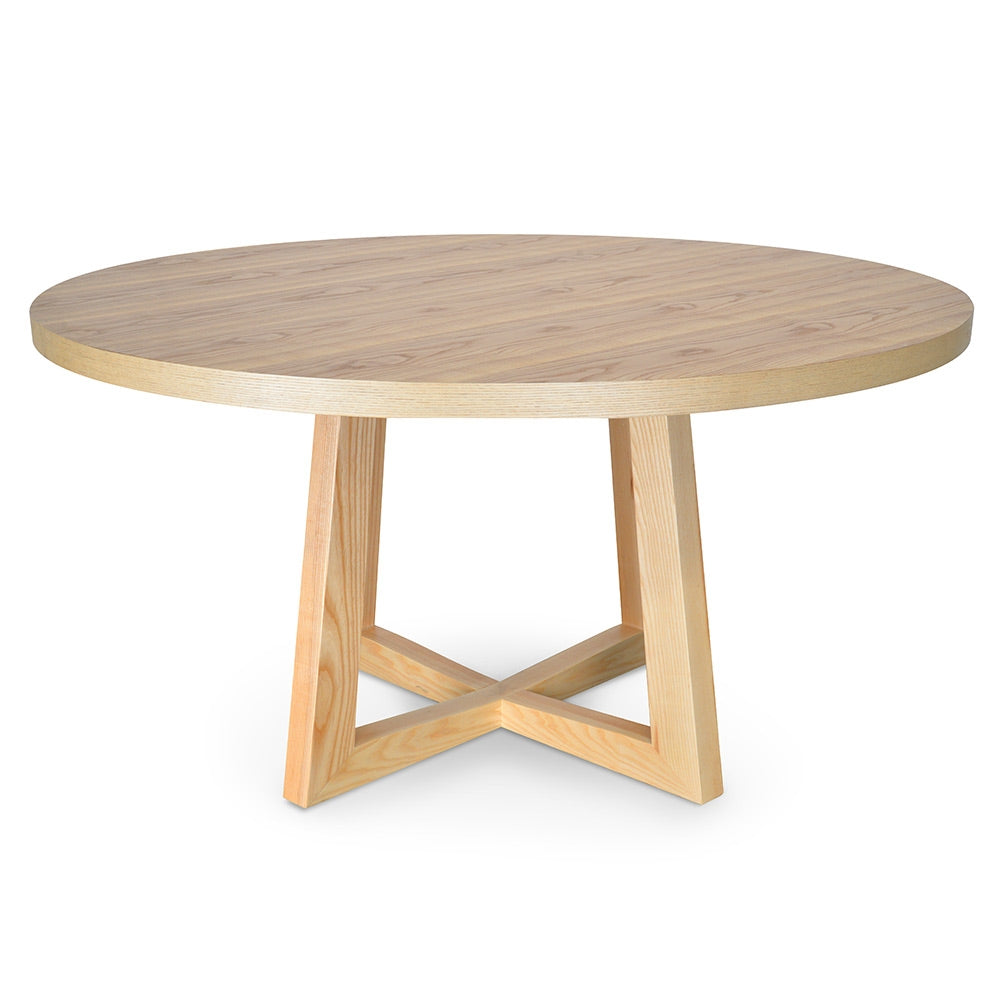 1.5m Round Siena Dining Table - Natural