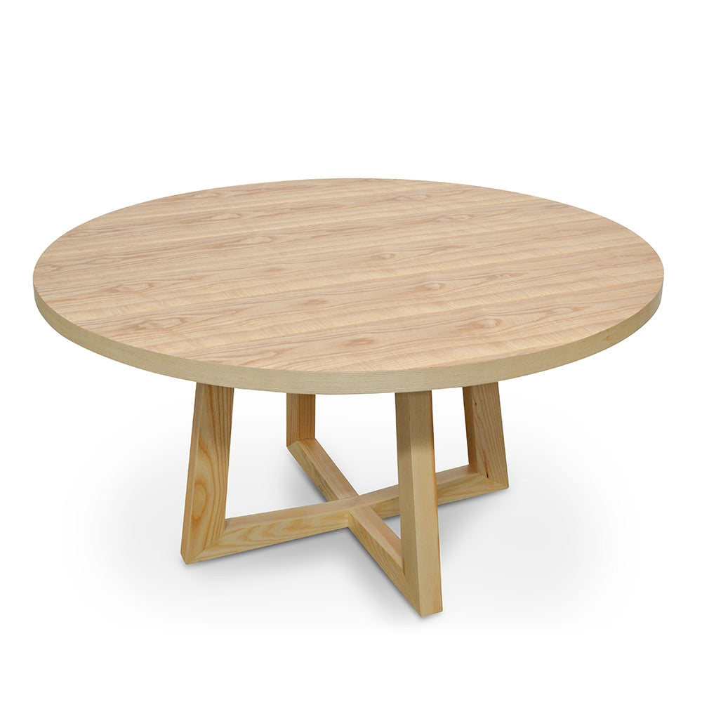 1.5m Round Siena Dining Table - Natural