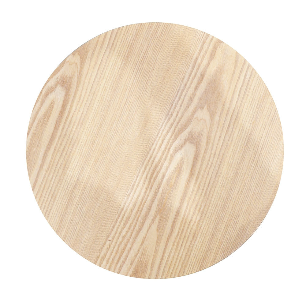 Capri Side Table - Natural - Black