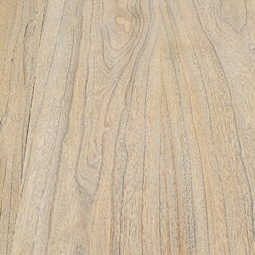 2m Reclaimed Elm Wood Bergamo Bench- Natural