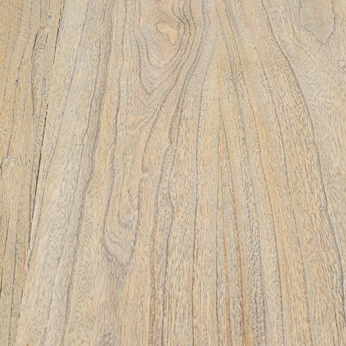 2m Reclaimed Elm Wood Bergamo Bench- Natural