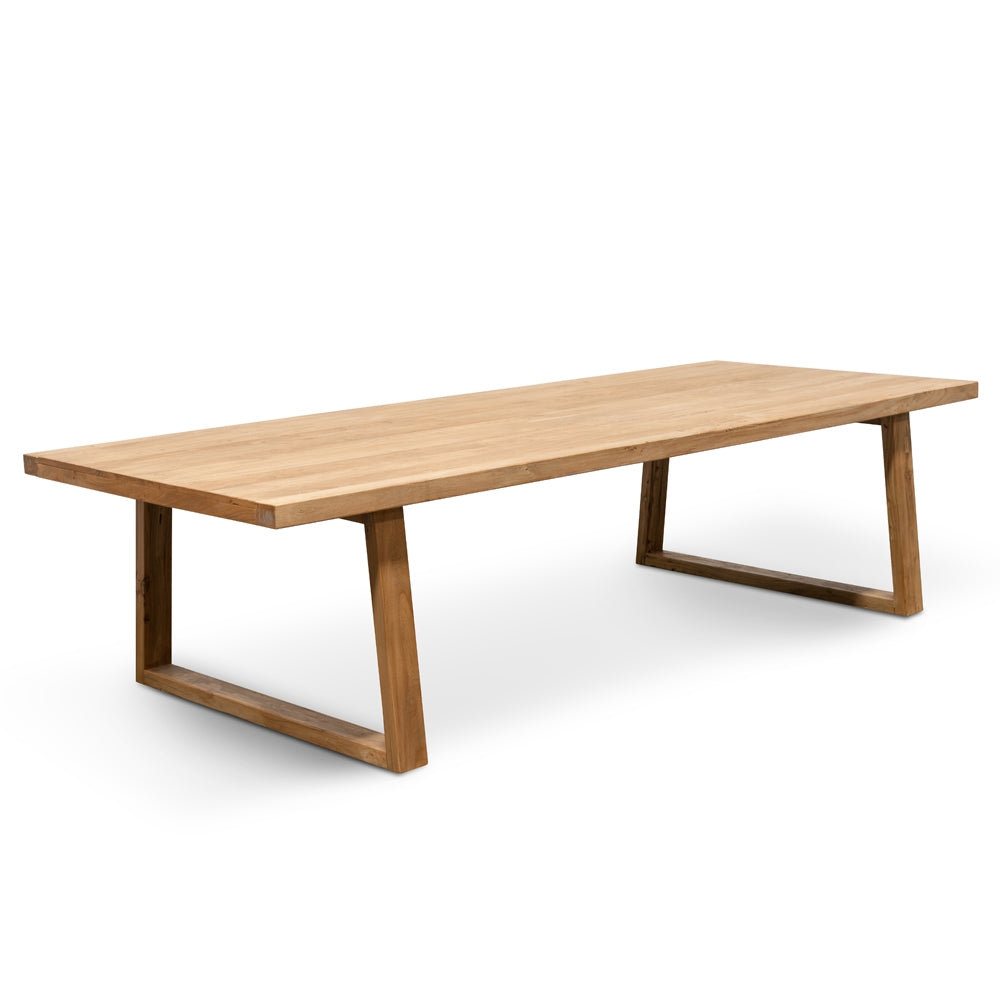 Reclaimed 3m Siena Dining Table - Natural