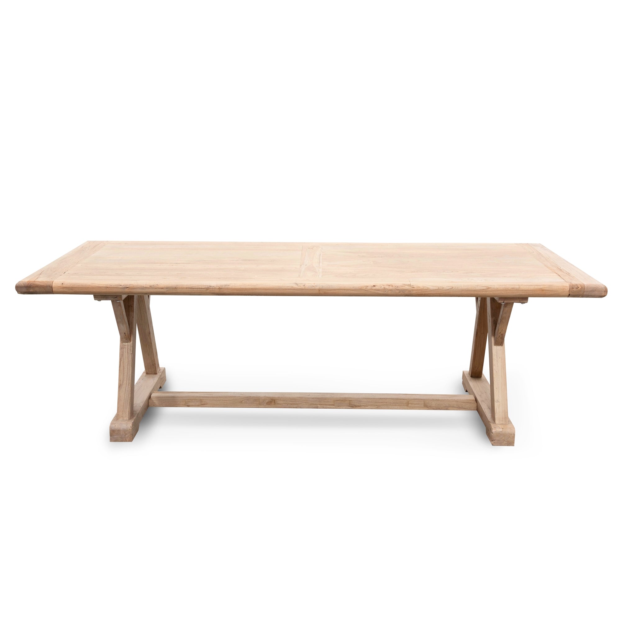 Reclaimed Elm Wood 2.4m Siena Dining Table