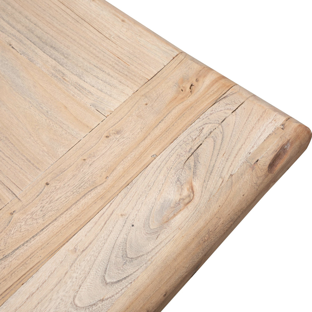 Reclaimed Elm Wood 2.4m Siena Dining Table