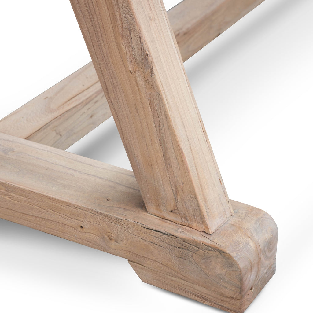Reclaimed Elm Wood 2.4m Siena Dining Table