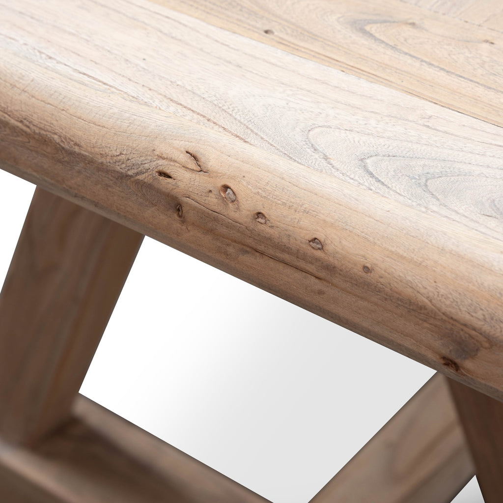 Reclaimed Elm Wood 2.4m Siena Dining Table