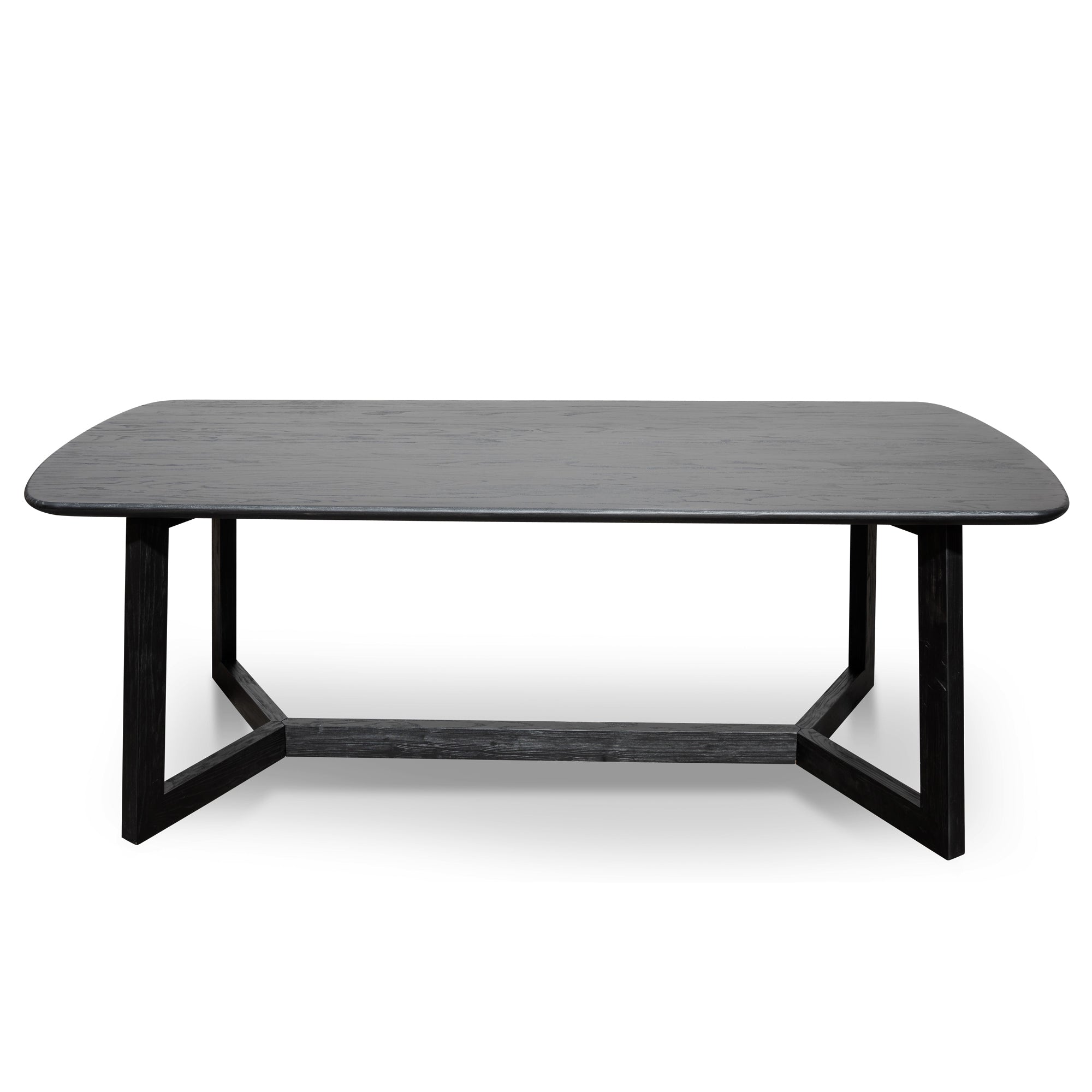 2.2m Siena Dining Table - Black