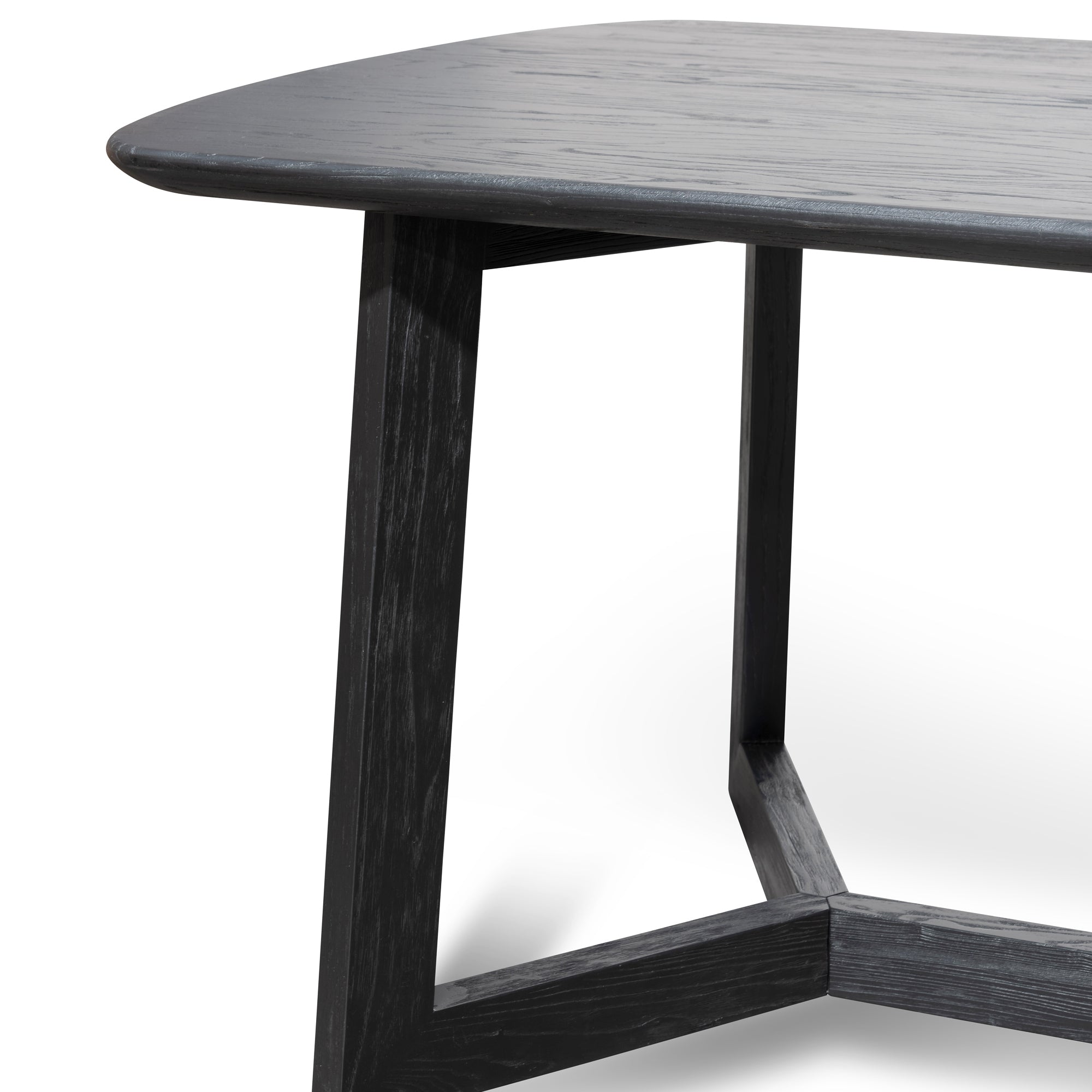 2.2m Siena Dining Table - Black