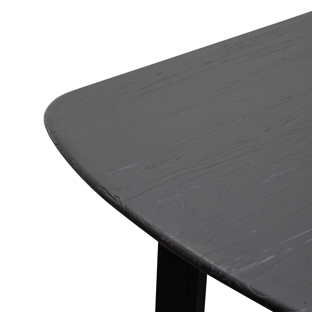 2.2m Siena Dining Table - Black