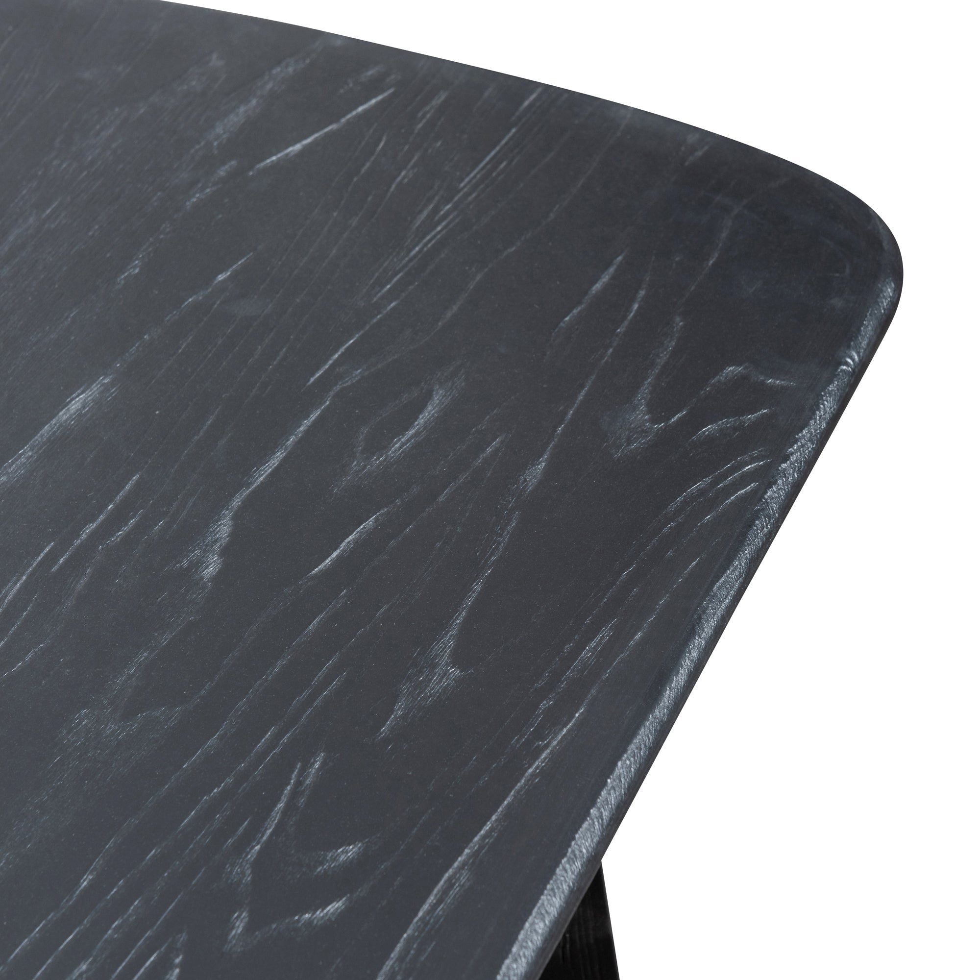 2.2m Siena Dining Table - Black