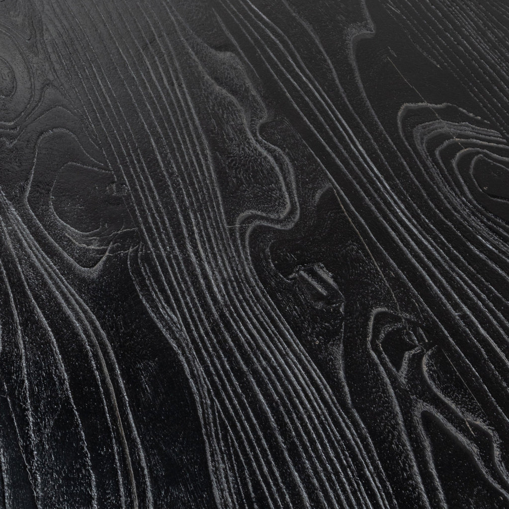 3m Reclaimed Siena Dining Table - Full Black