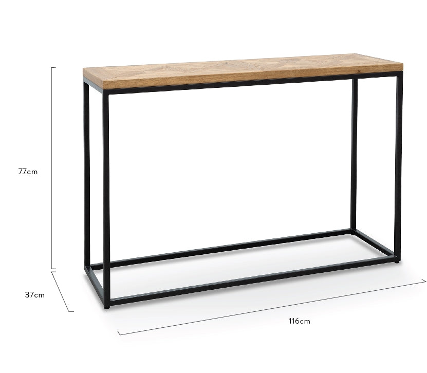 Ferrara Console Table - European Oak