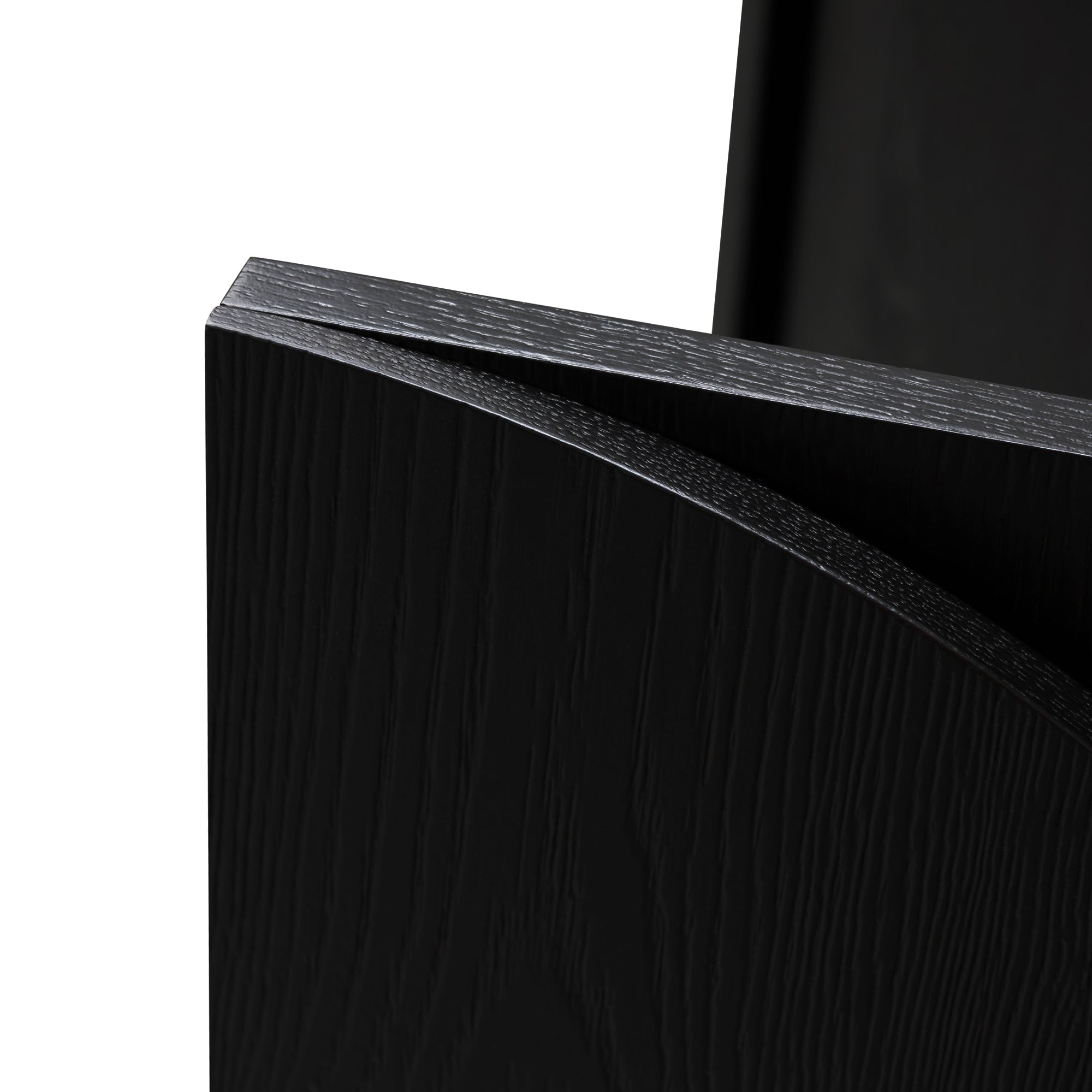 2m Modena Buffet Unit - Textured Espresso Black