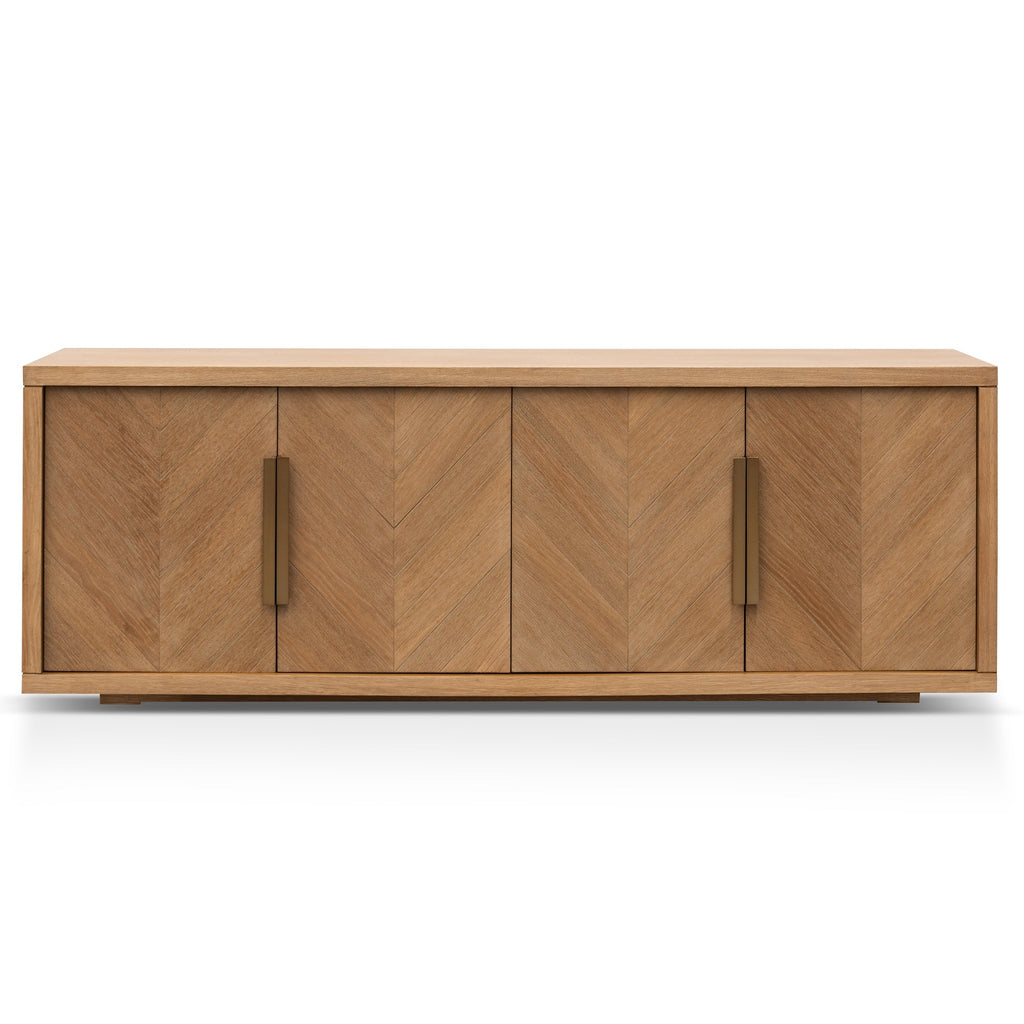 2m Modena Buffet Unit - Dusty Oak