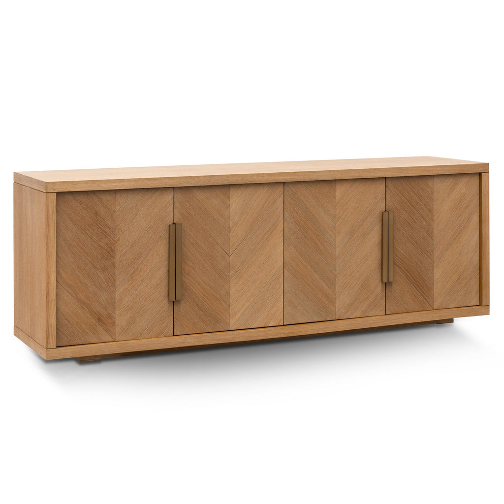 2m Modena Buffet Unit - Dusty Oak