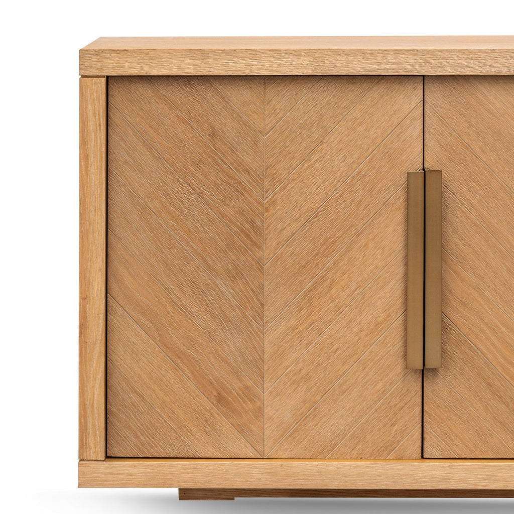 2m Modena Buffet Unit - Dusty Oak
