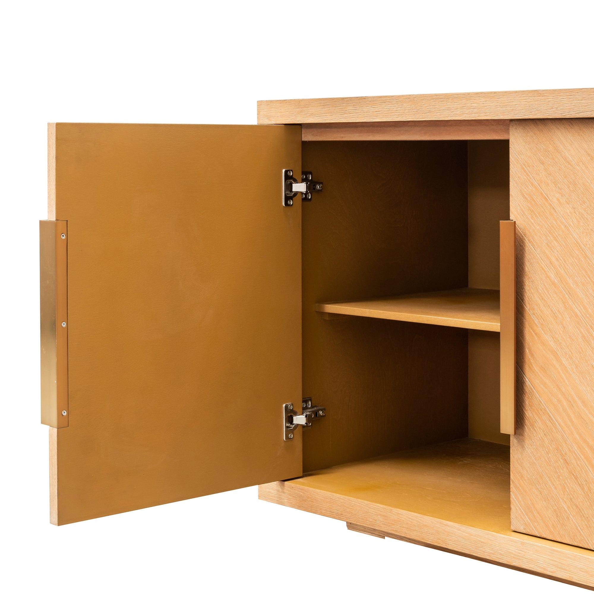 2m Modena Buffet Unit - Dusty Oak