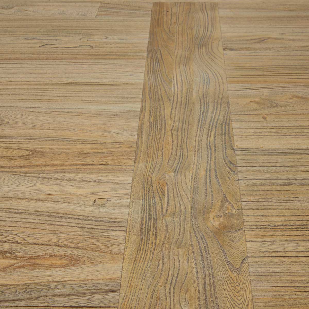 Wood Siena Dining Table 2.4m - Rustic Natural