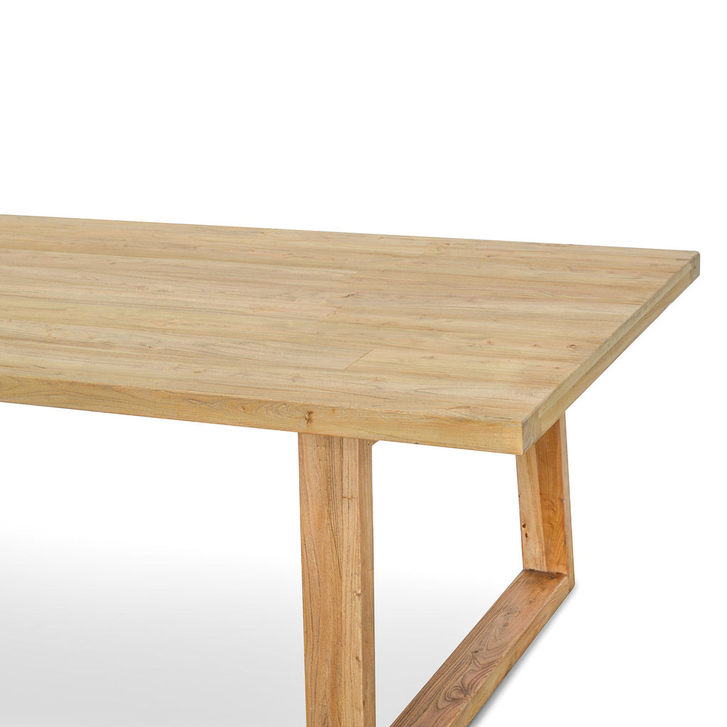 Reclaimed 2.4m Siena Dining Table - Natural