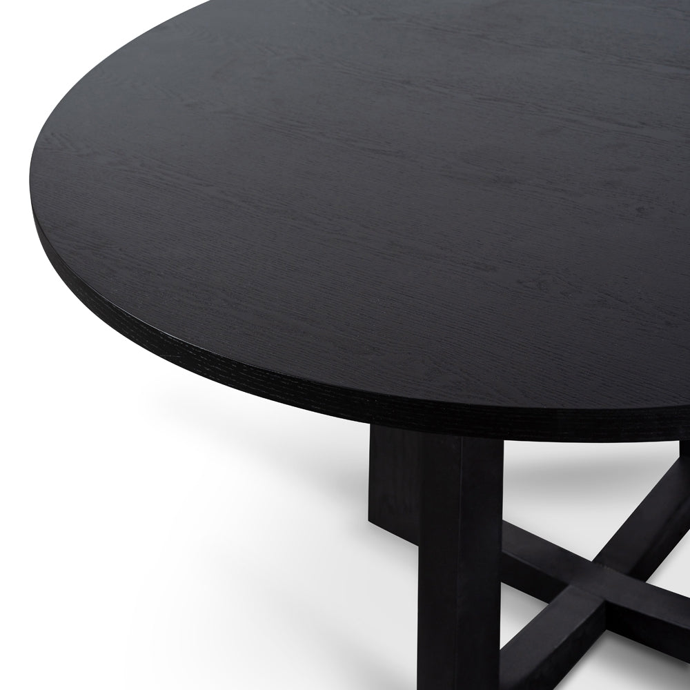 1.2m Siena Dining Table - Black