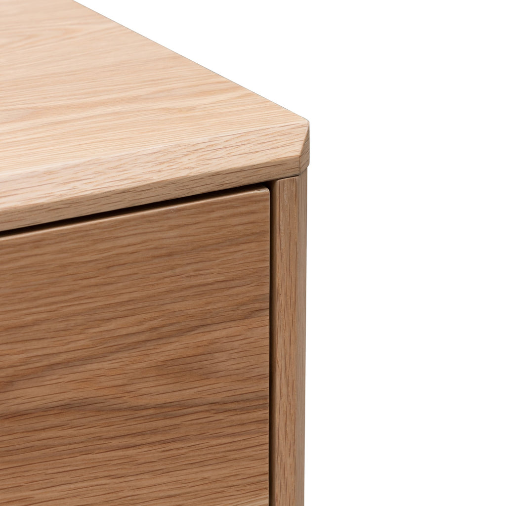 3 Drawers Padova Dresser Unit - Natural Oak