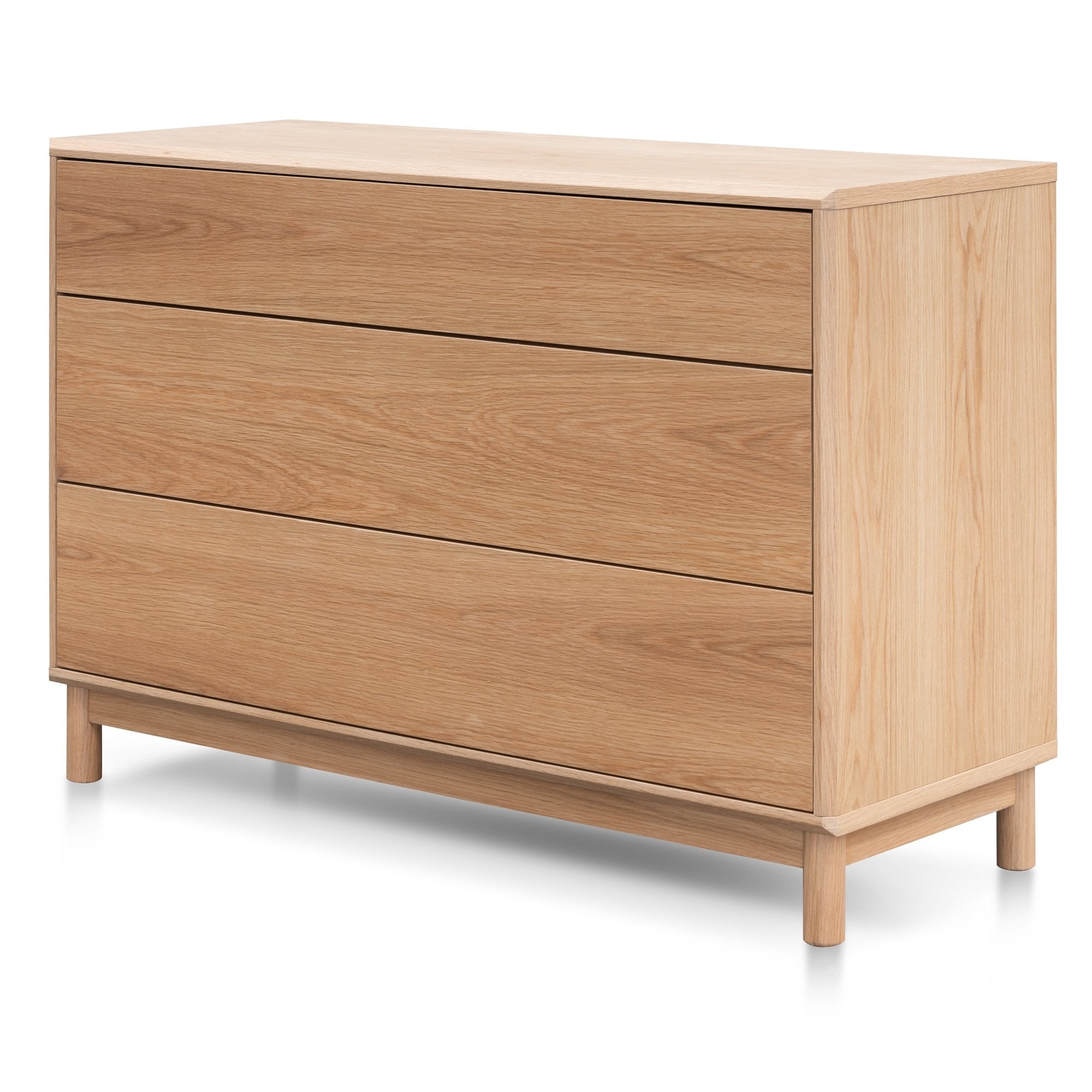3 Drawers Padova Dresser Unit - Natural Oak