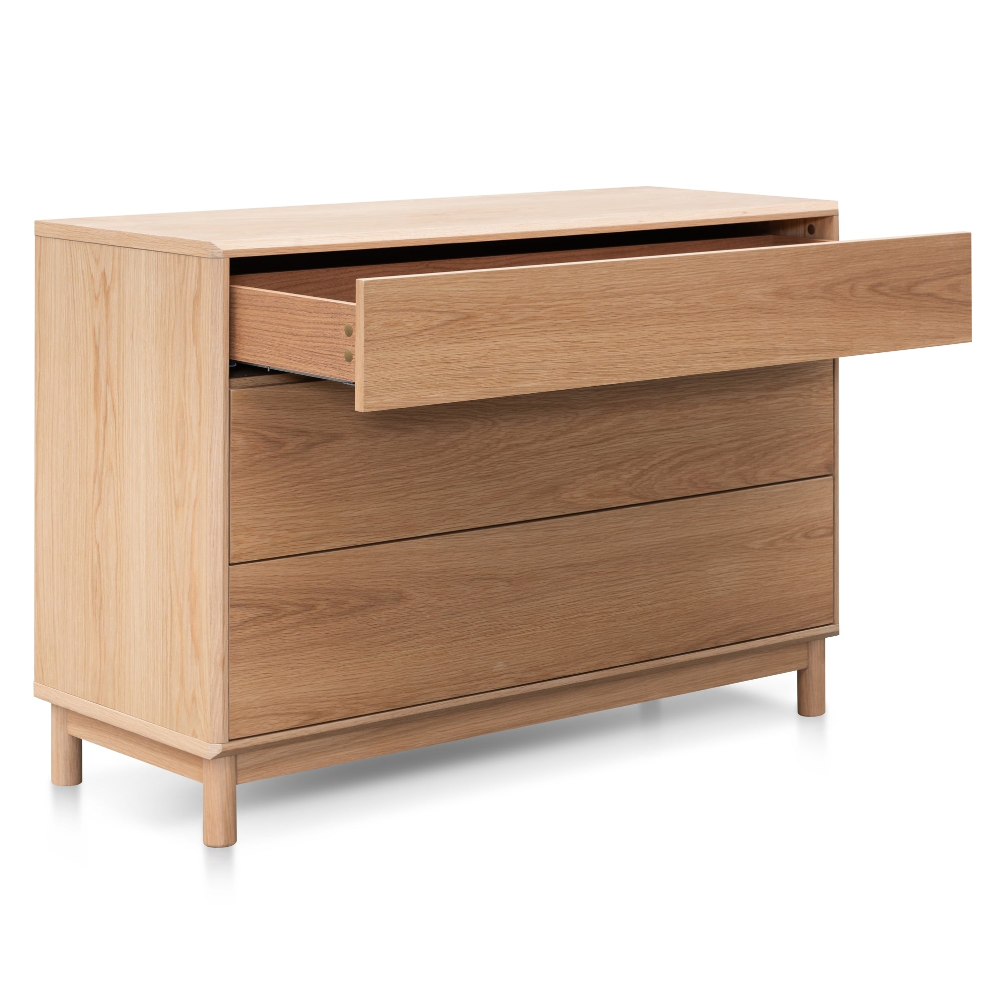 3 Drawers Padova Dresser Unit - Natural Oak