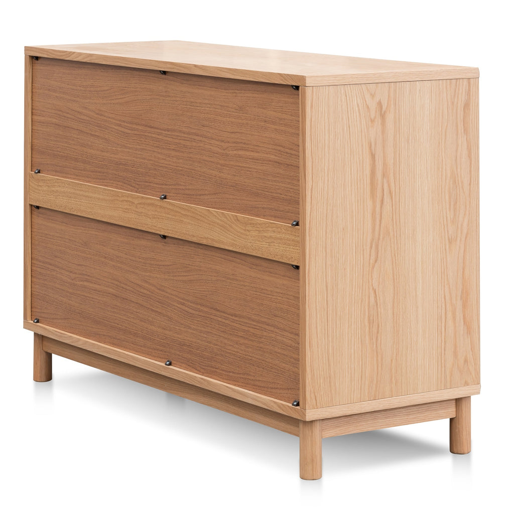 3 Drawers Padova Dresser Unit - Natural Oak