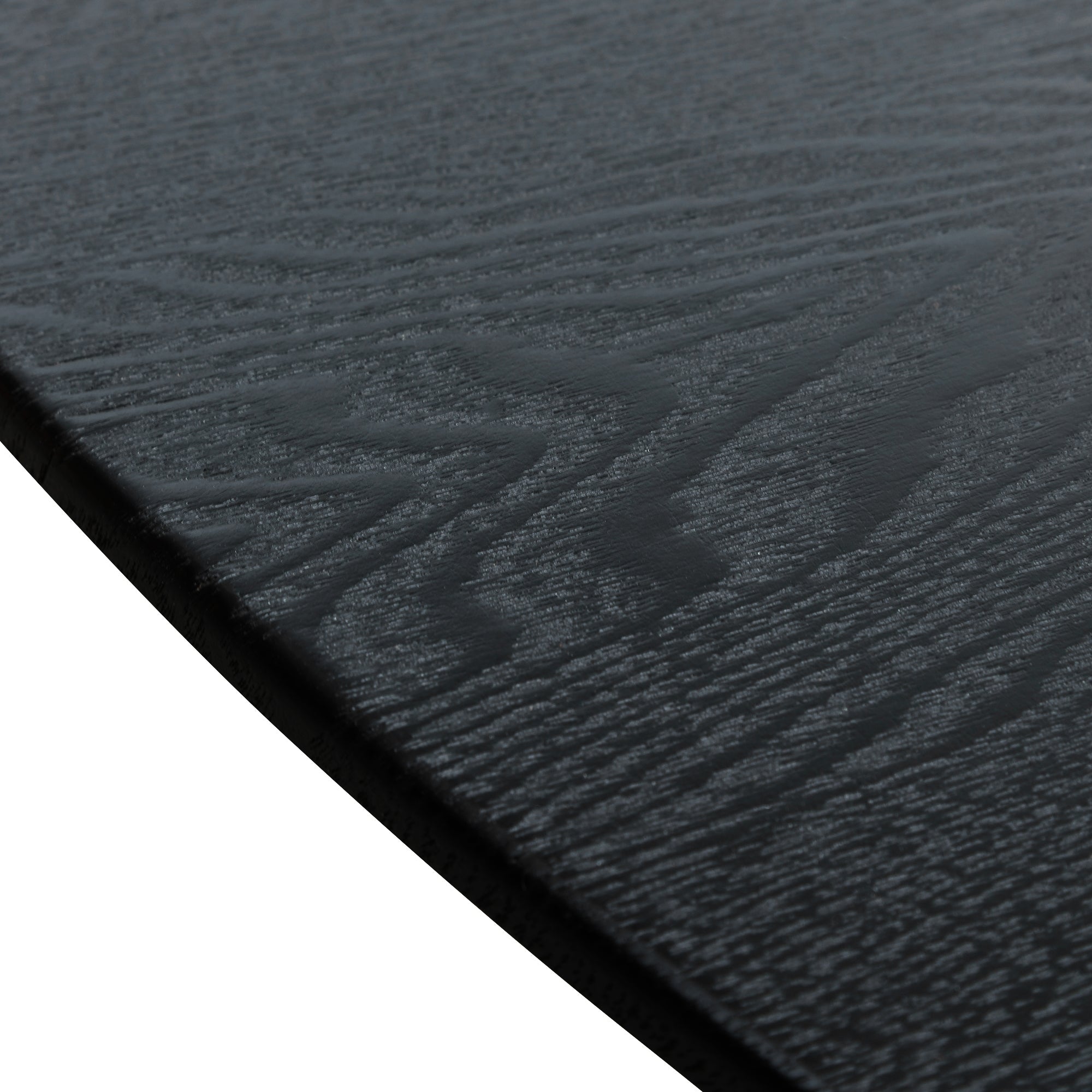 1.2m Veneer Wooden Siena Dining Table - Full Black