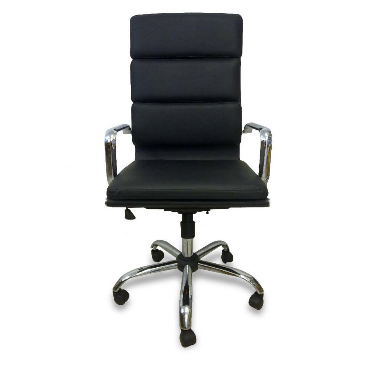 Soft Pad Boardroom Milano Office Chair - Black
