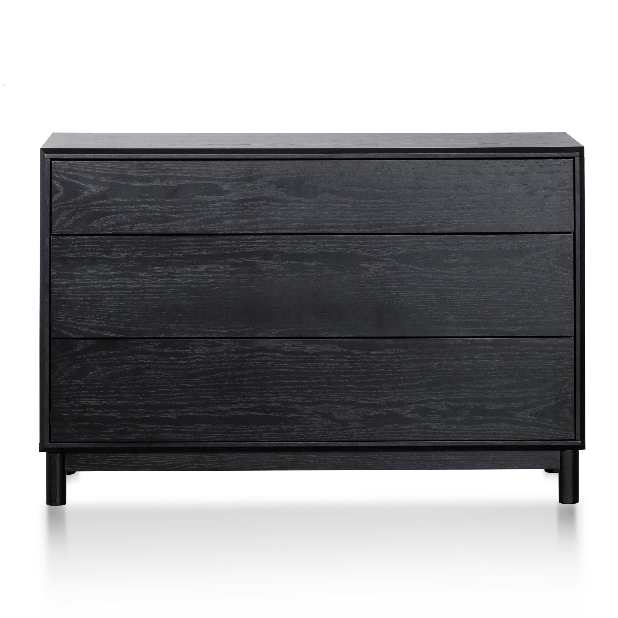 3 Drawers Padova Dresser Unit - Black Oak