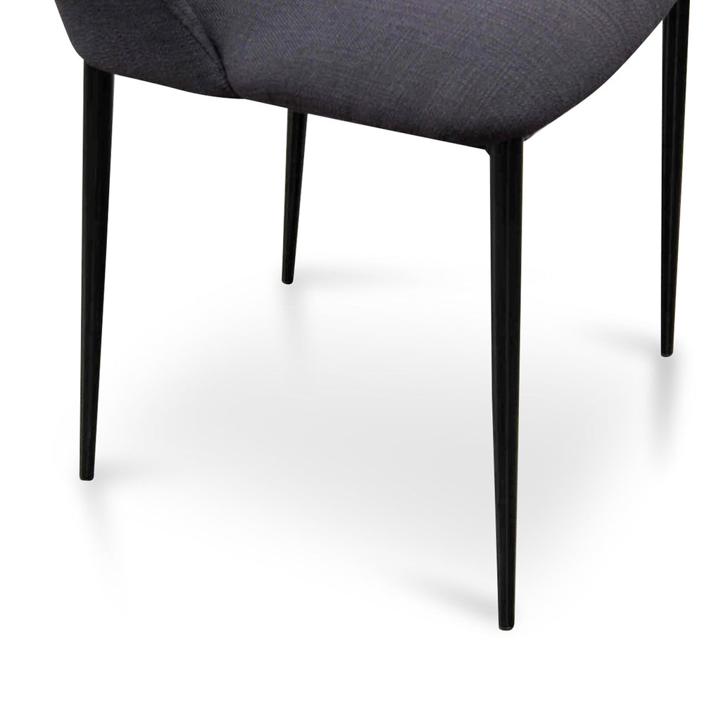Verona Dining Chair - Charcoal Grey