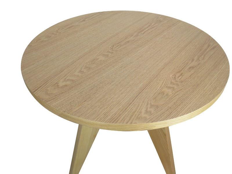 80cm Round Siena Dining Table - Natural