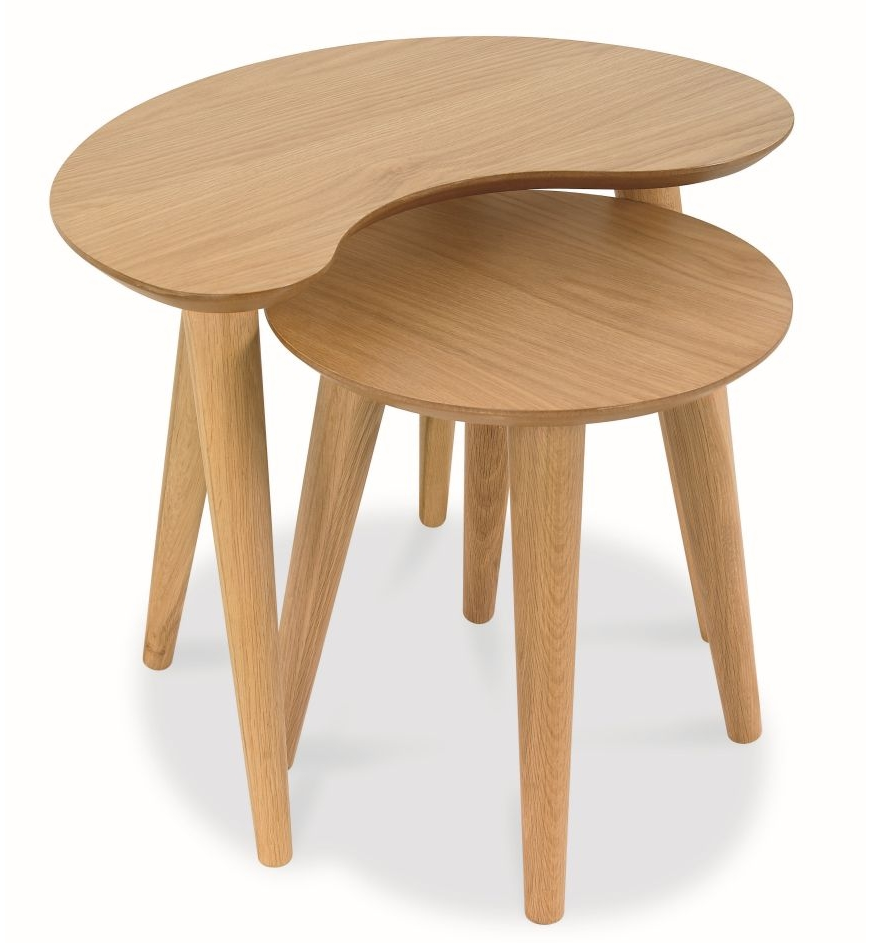 Nest of Capri Side Tables - Natural