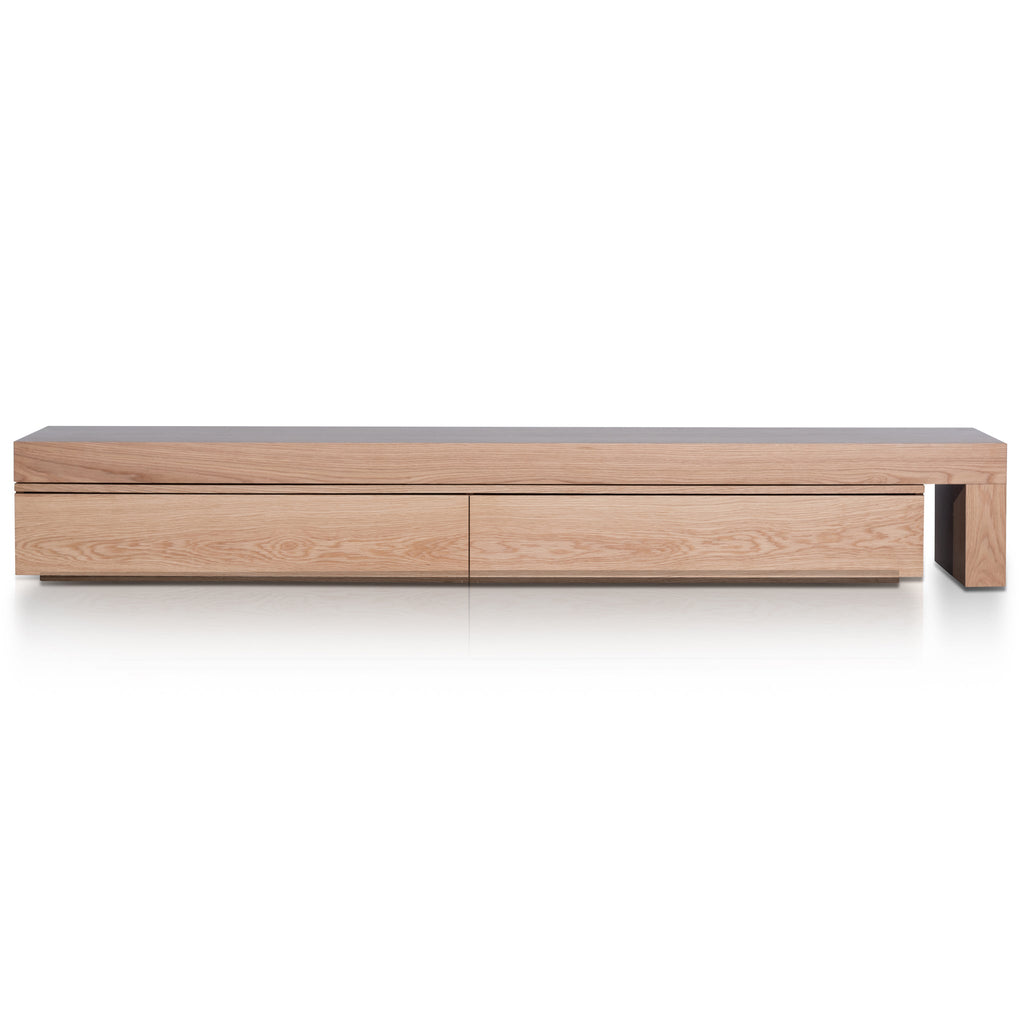 Extendable Palermo TV Entertainment Unit - Natural Oak