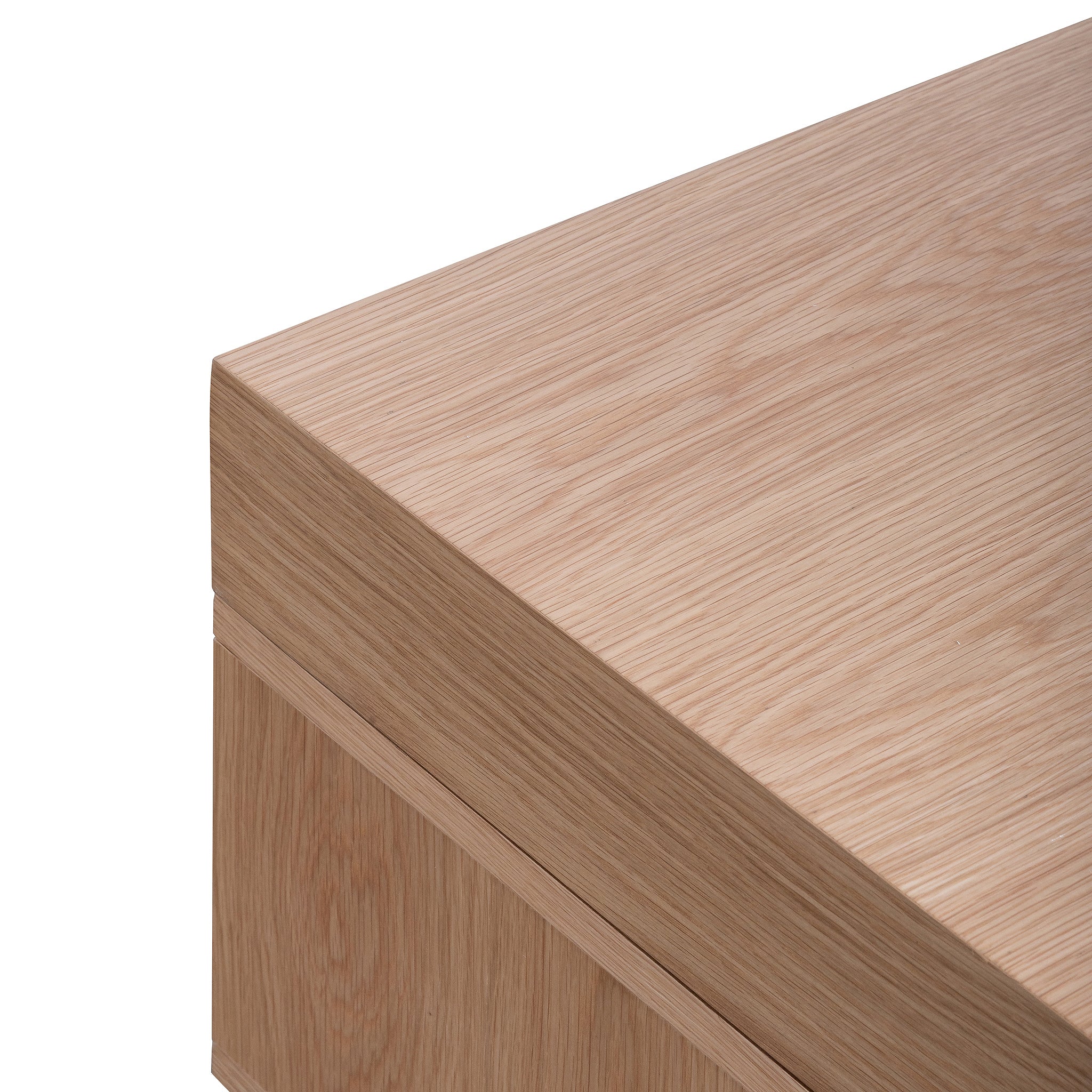 Extendable Palermo TV Entertainment Unit - Natural Oak