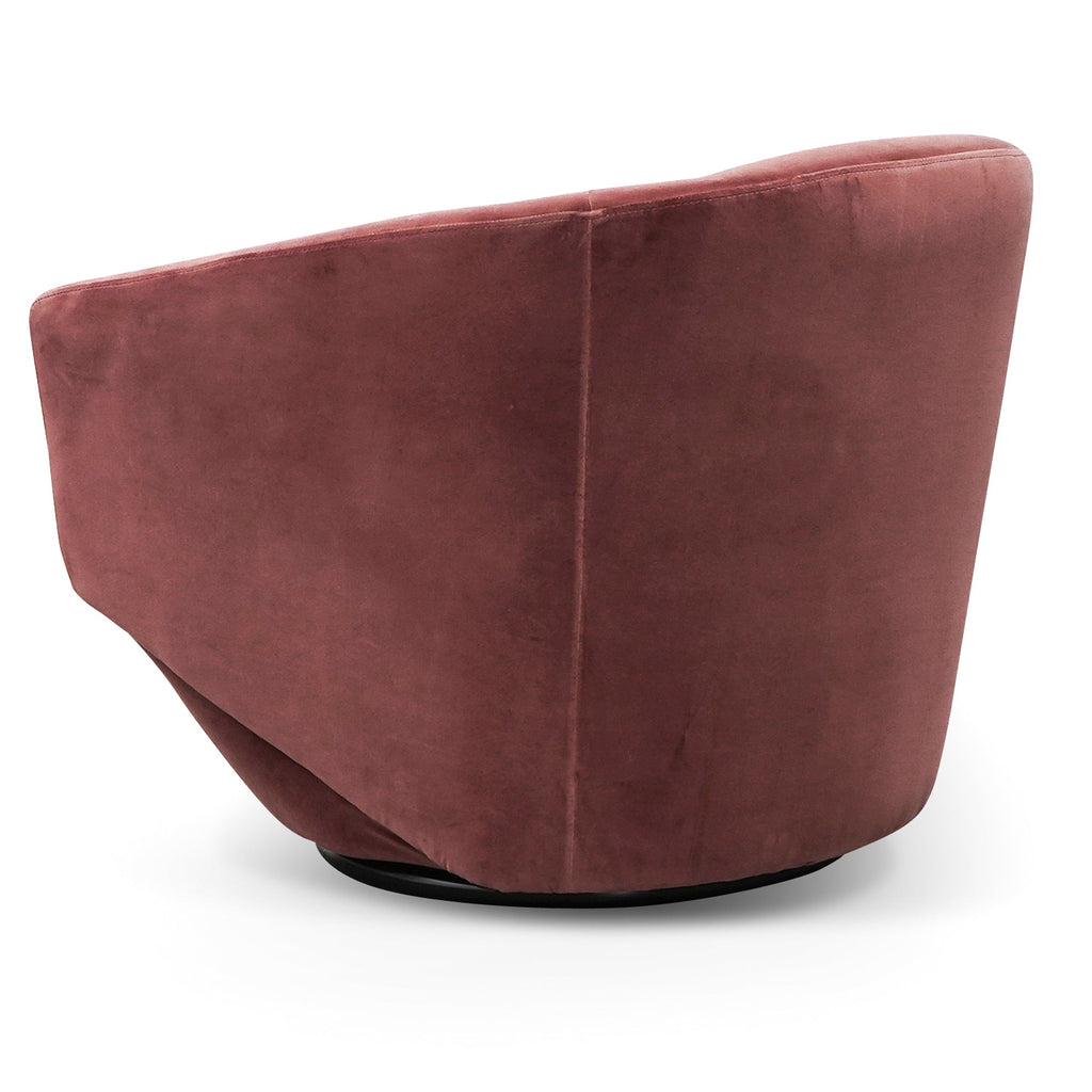 Swivel Ravello Lounge Chair - Blood Orange