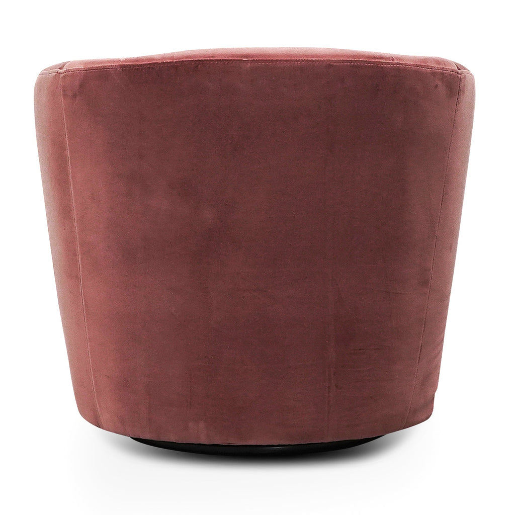 Swivel Ravello Lounge Chair - Blood Orange