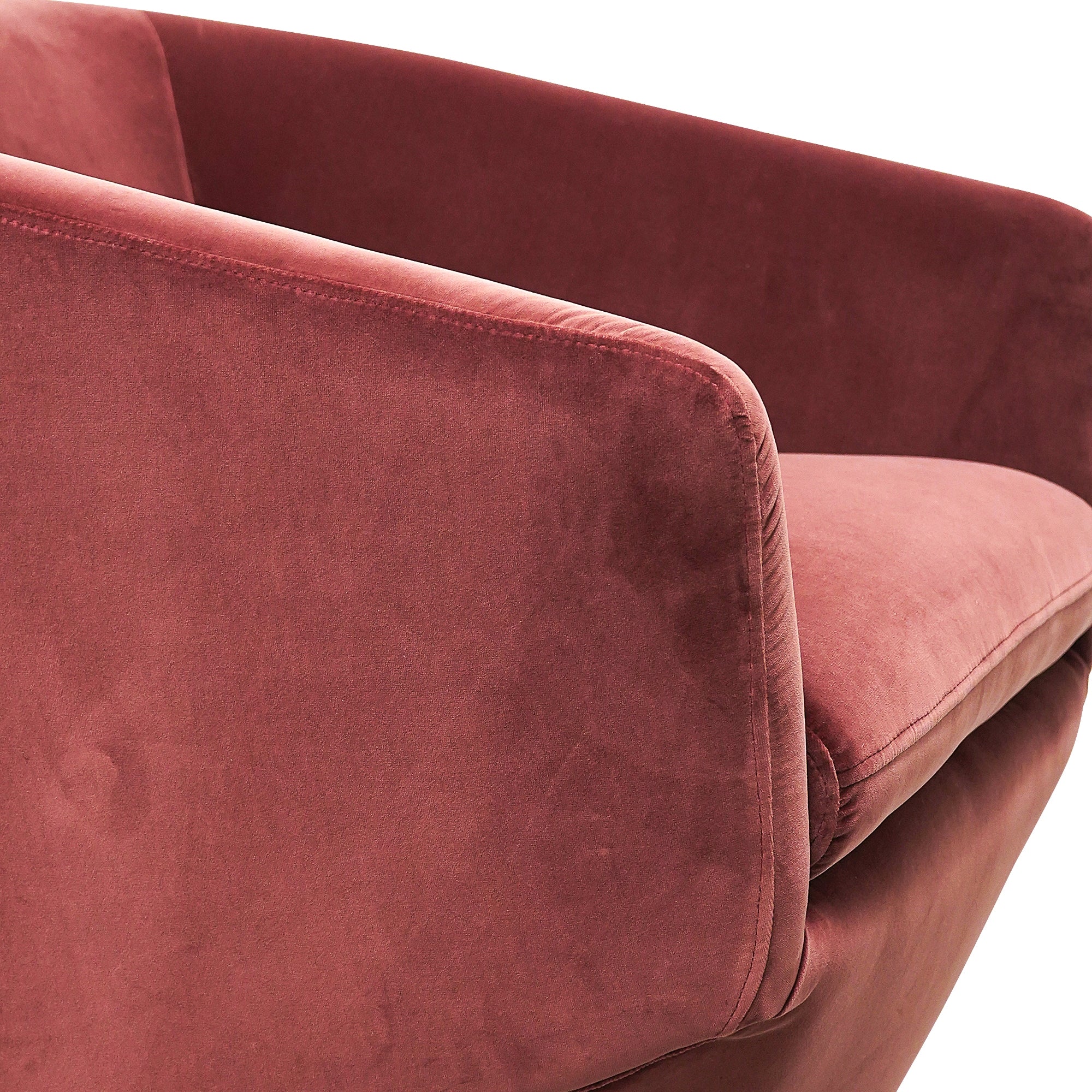 Swivel Ravello Lounge Chair - Blood Orange