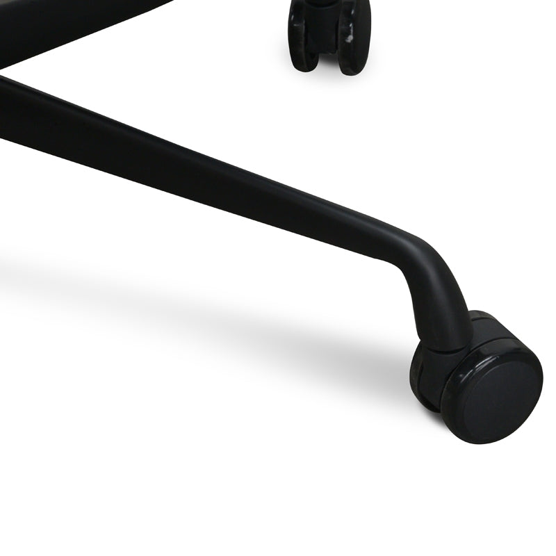 PU Leather Milano Office Chair - Full Black