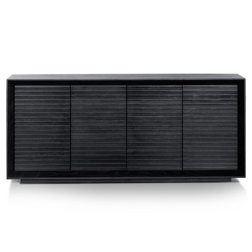 1.8m Wooden Sideboard - Black Oak - Last one
