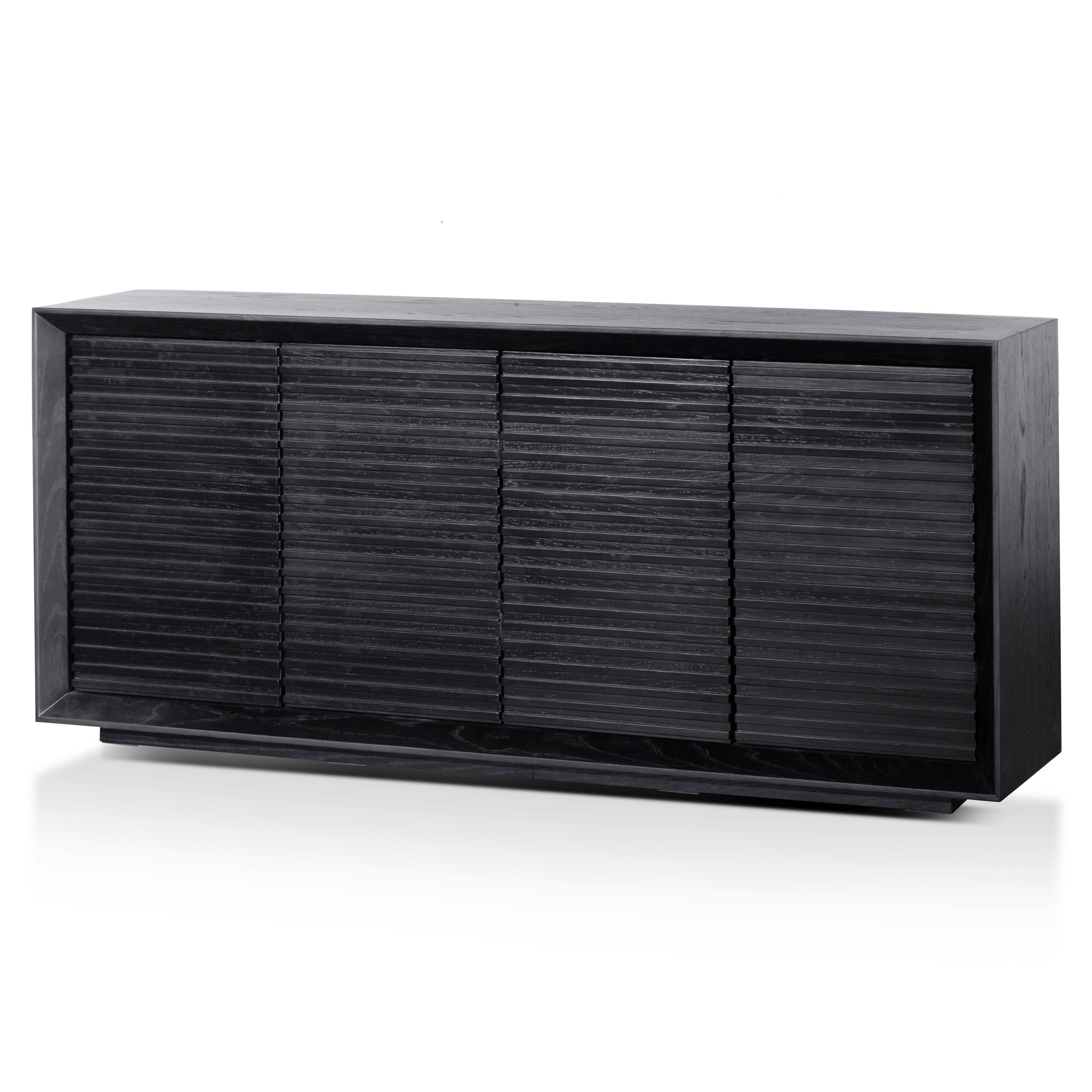 1.8m Wooden Sideboard - Black Oak - Last one