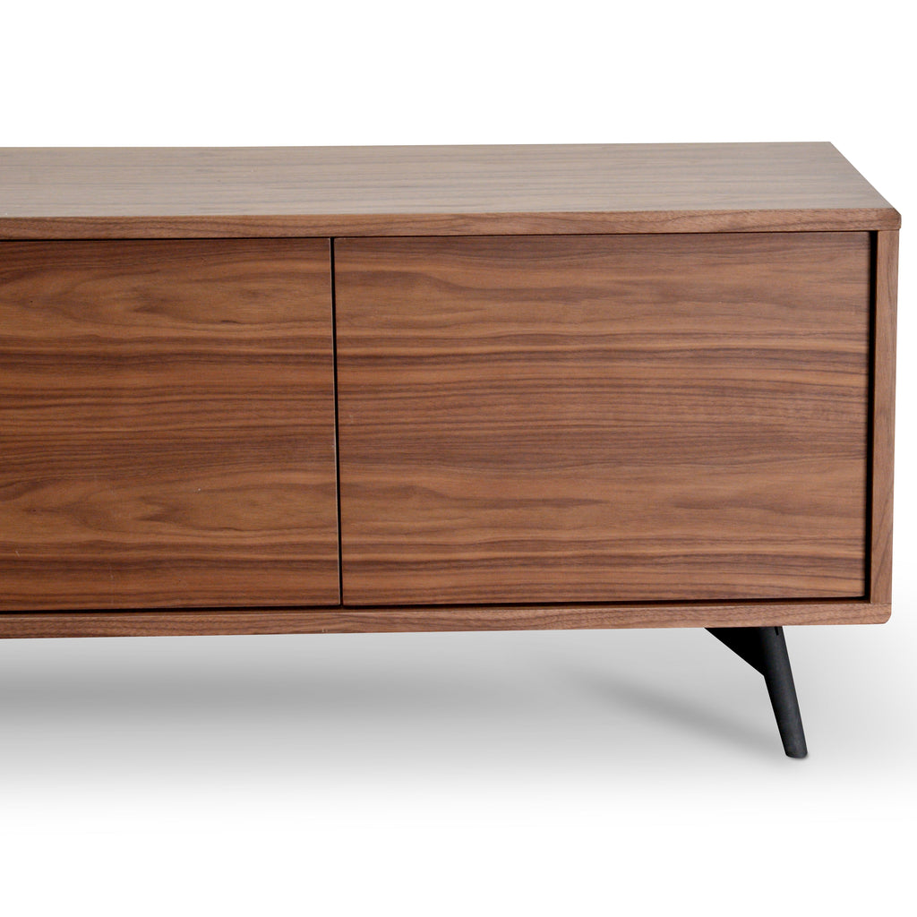 2.4m Palermo TV Entertainment Unit - Walnut