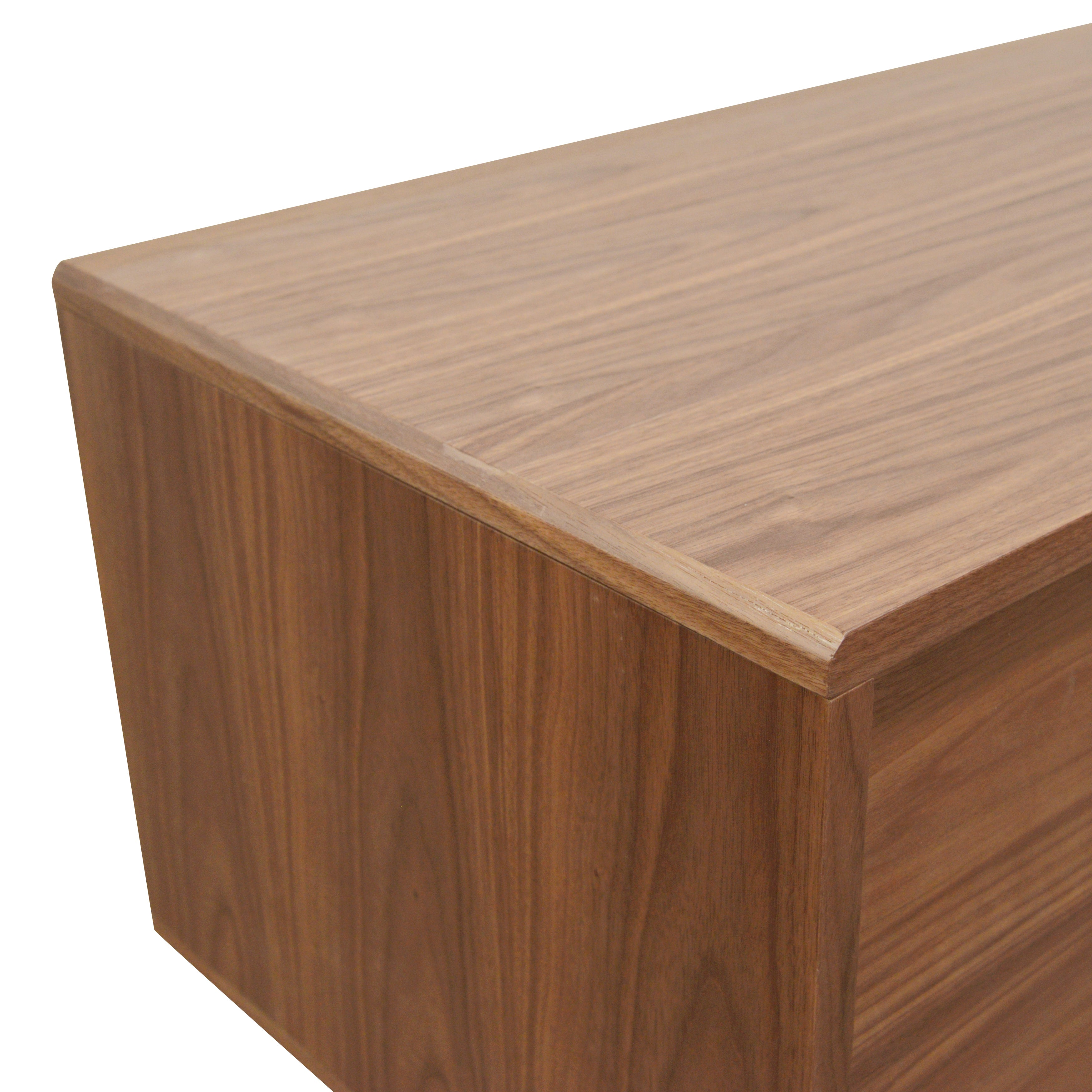 2.4m Palermo TV Entertainment Unit - Walnut