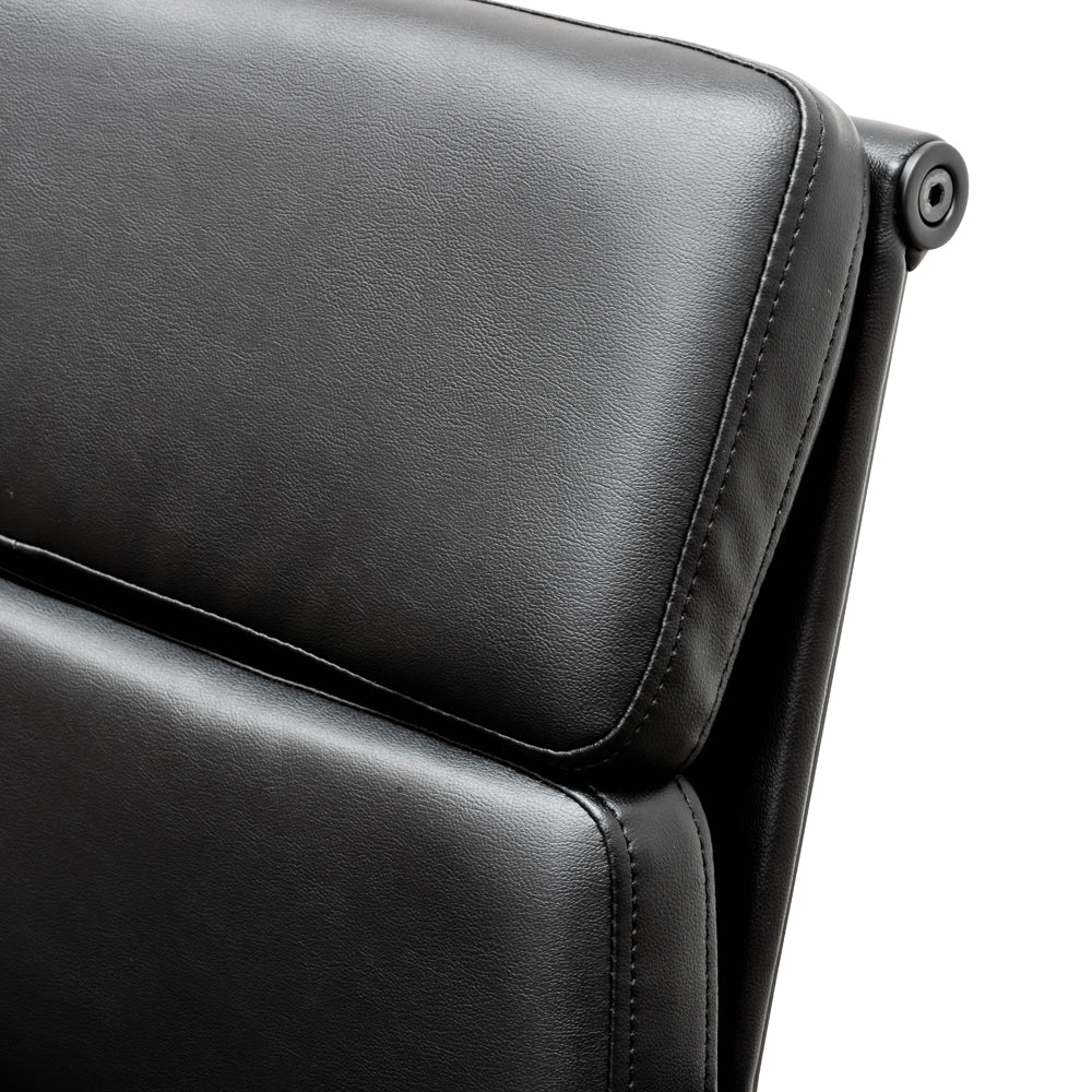 Low Back Milano Office Chair - Full Black