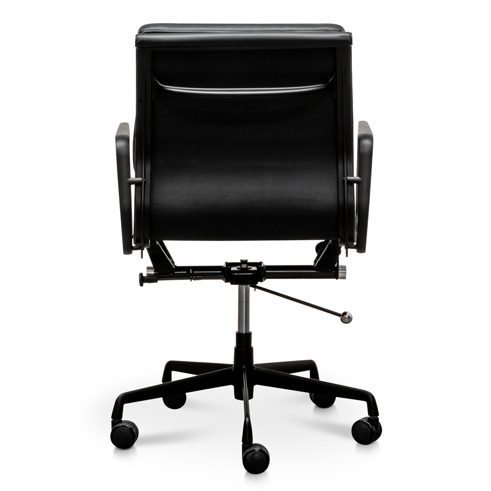 Low Back Milano Office Chair - Full Black