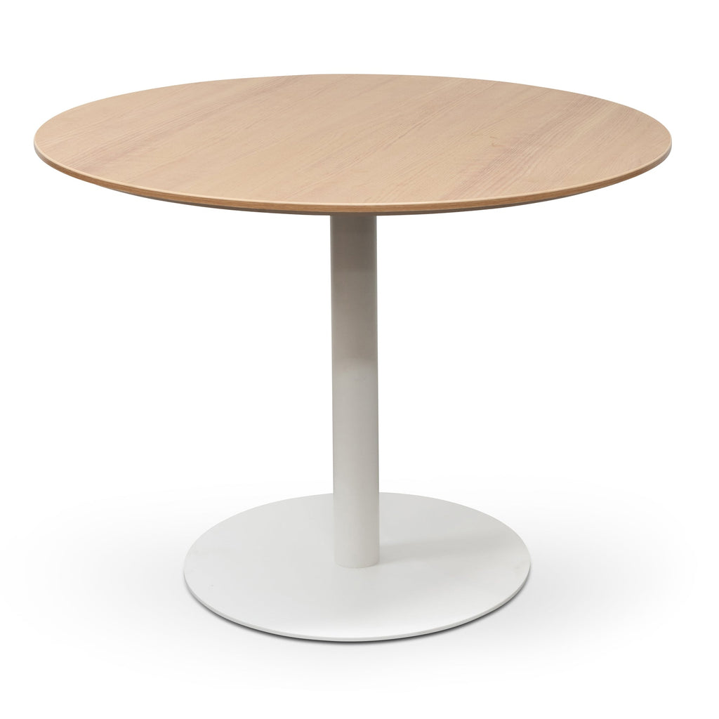 Round Office Siena Meeting Table - Natural