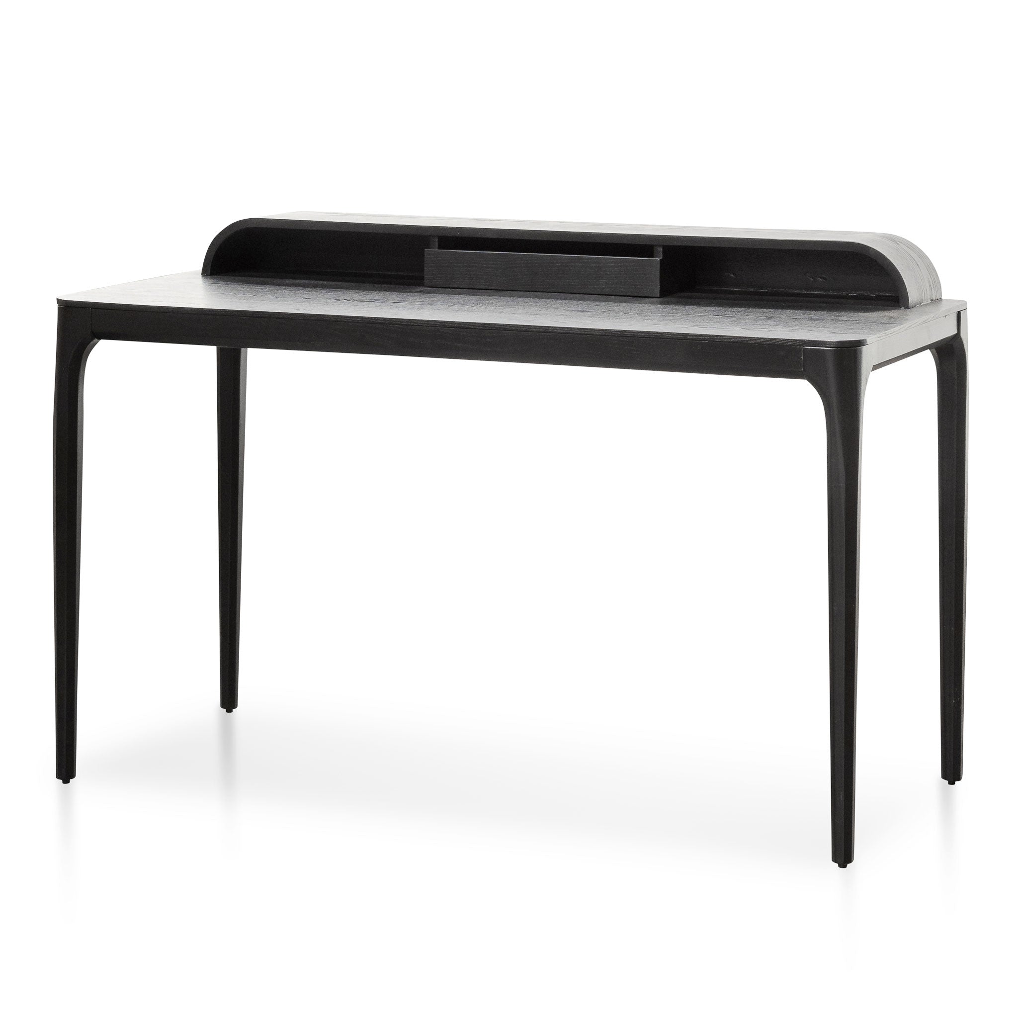 Wooden Milano Home Office Desk - Black