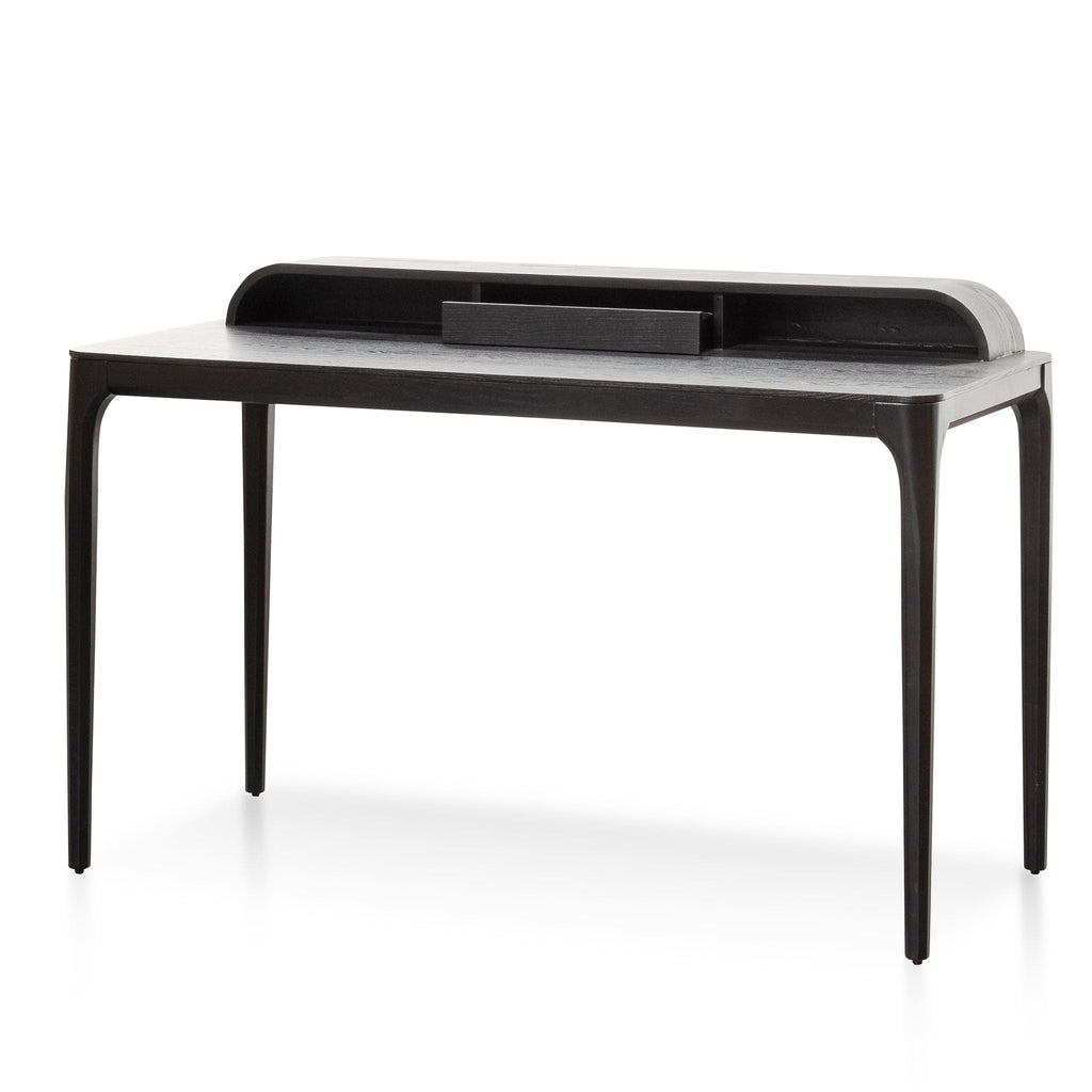 Wooden Milano Home Office Desk - Black